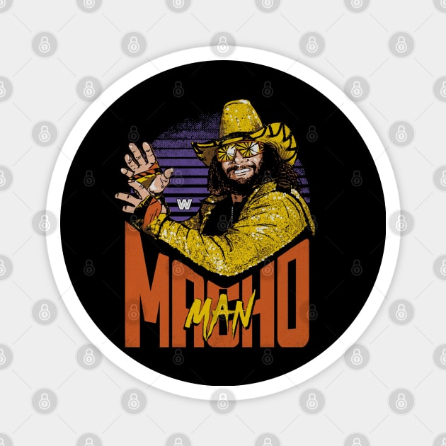 Macho Man Flex Magnet by MunMun_Design